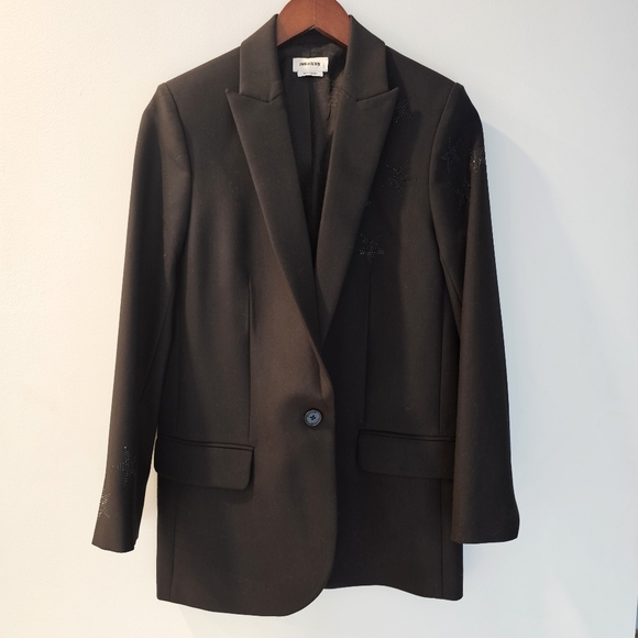 NWT Zadig & Voltaire Viva Strass Star Blazer 36 - Picture 7 of 12
